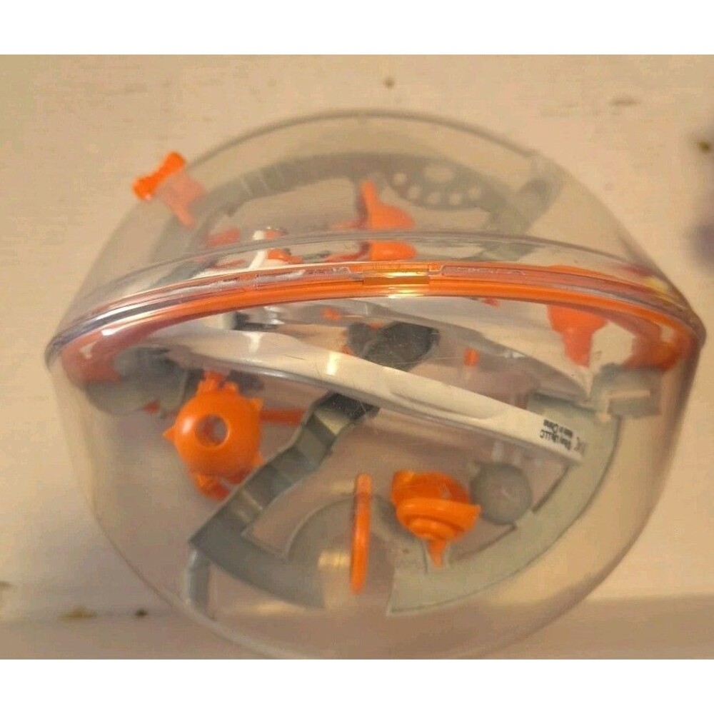 Perplexus Warp 3D Puzzle Maze Game Brain Teaser Challenge Orange FREE SHIPPING